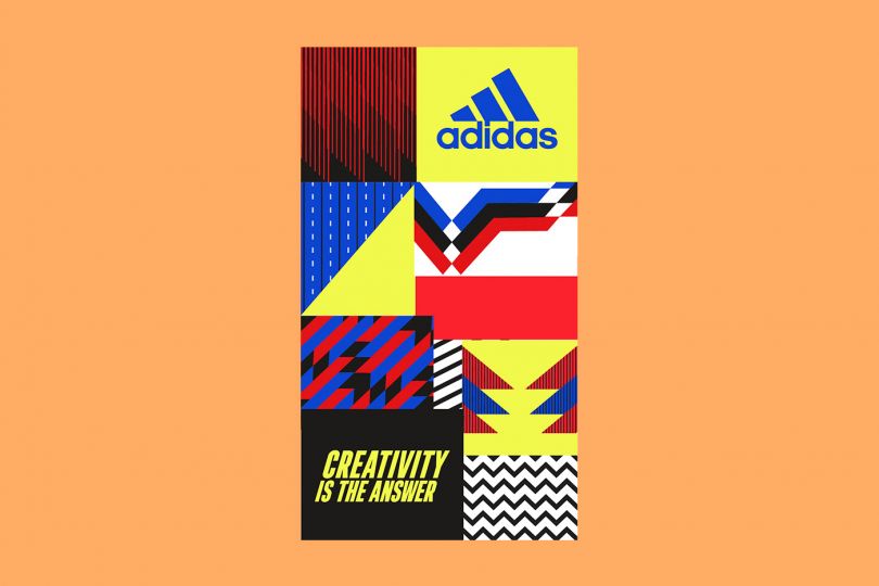Wolf in schaapskleren Slecht Universeel Gordon Reid's illustrations for Adidas London that take inspiration from  football jerseys | Creative Boom