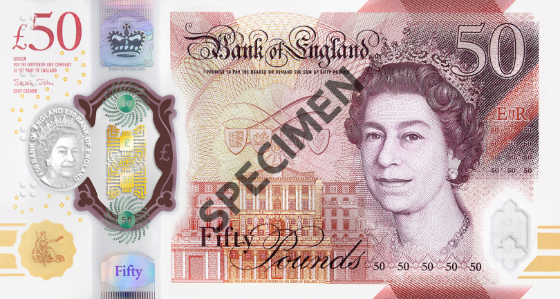 Taking a closer look at the design of the new £50 note | Creative Boom