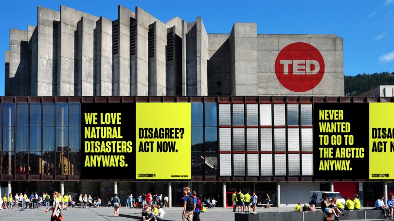 Walsh S Branding For Ted Countdown Reminds Us That Time Is Ticking On The Climate Emergency Creative Boom