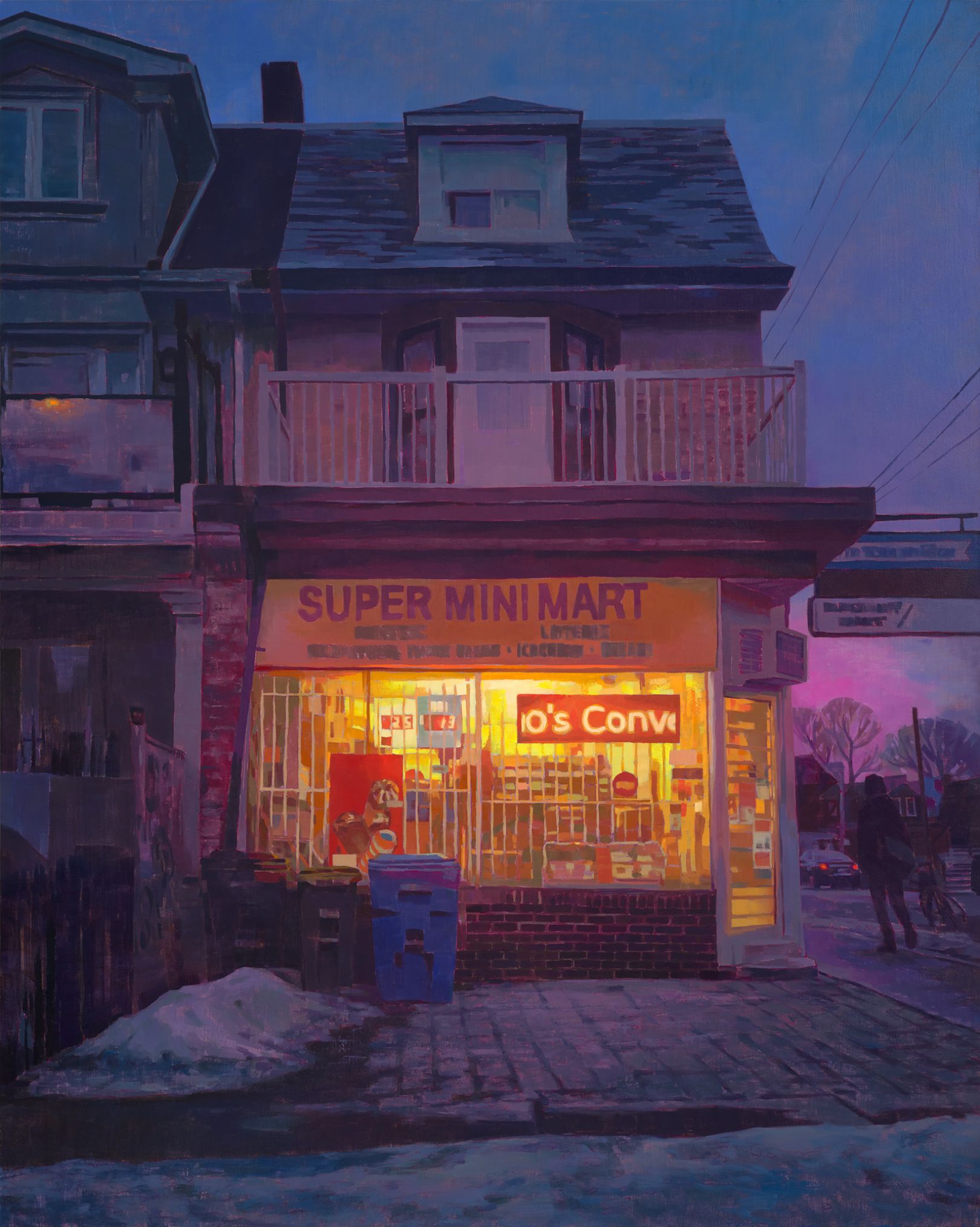 Paintings By Keita Morimoto Of Teenagers In Toronto At Twilight ...