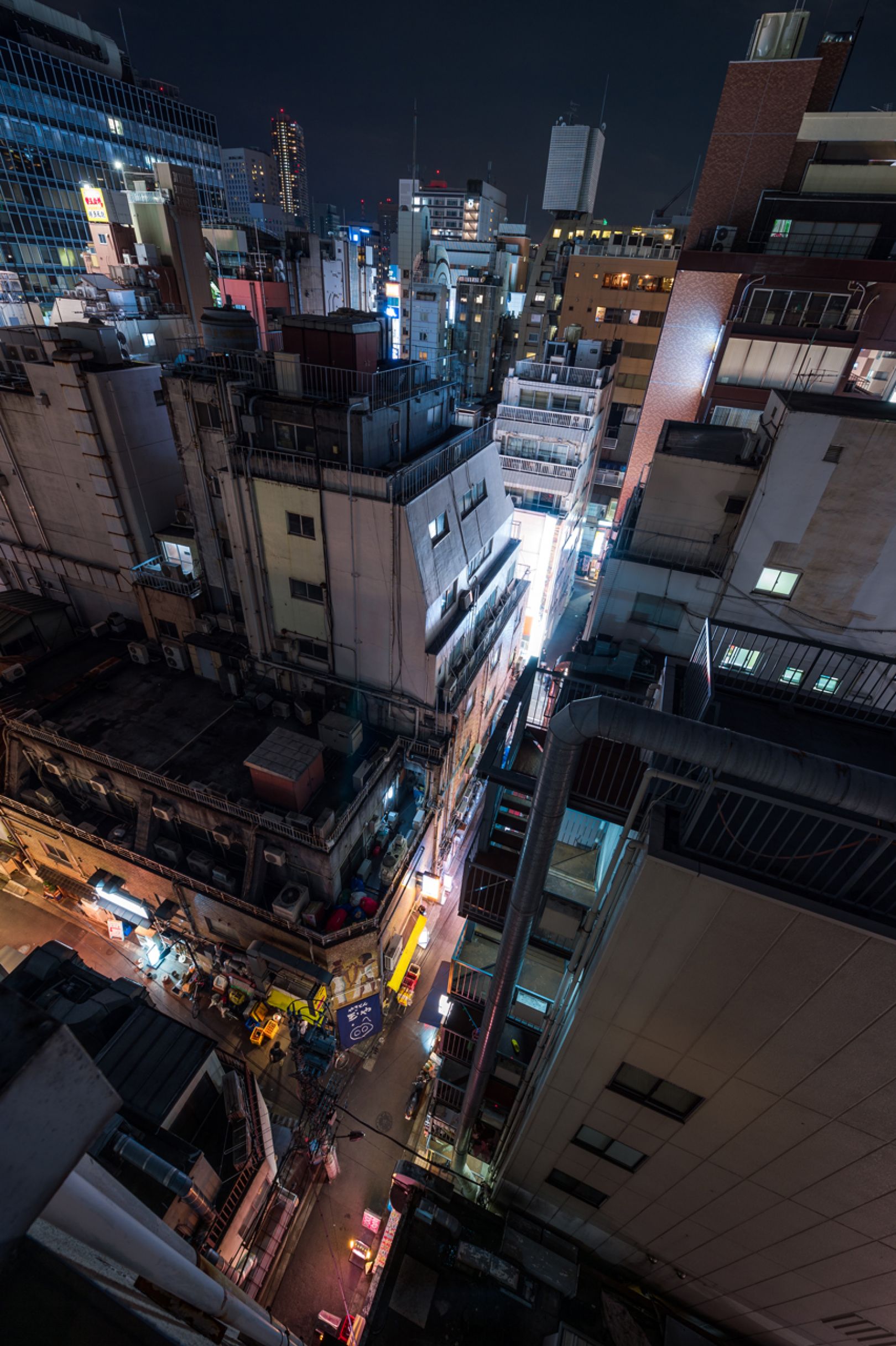 Dark Tokyo From Above: Photographer captures Japan's neon capital from ...