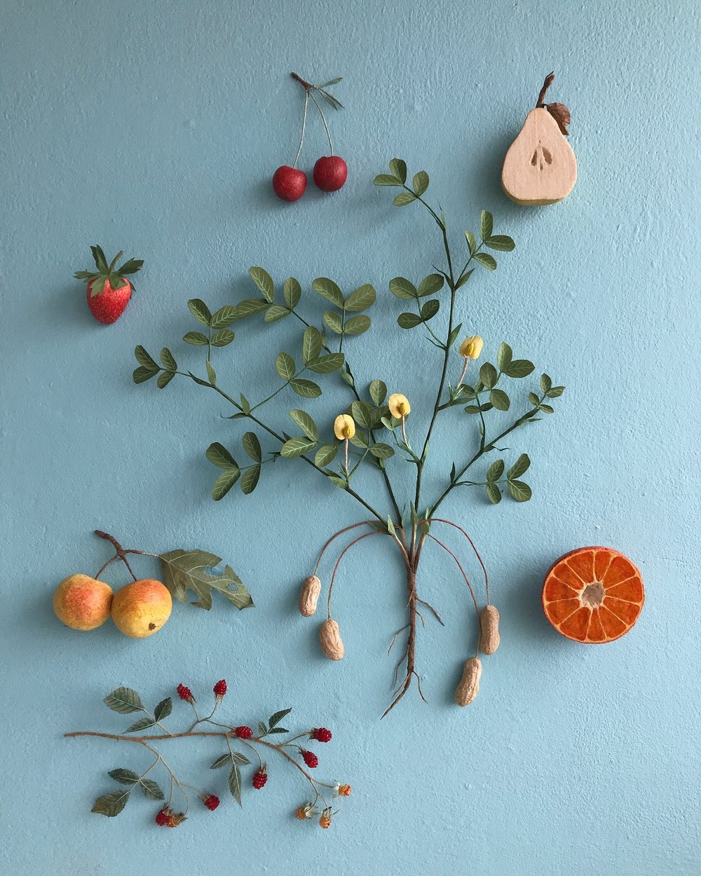 Ann Wood's delicate paper fruit and root vegetables that ... - 1000 x 1250 jpeg 754kB