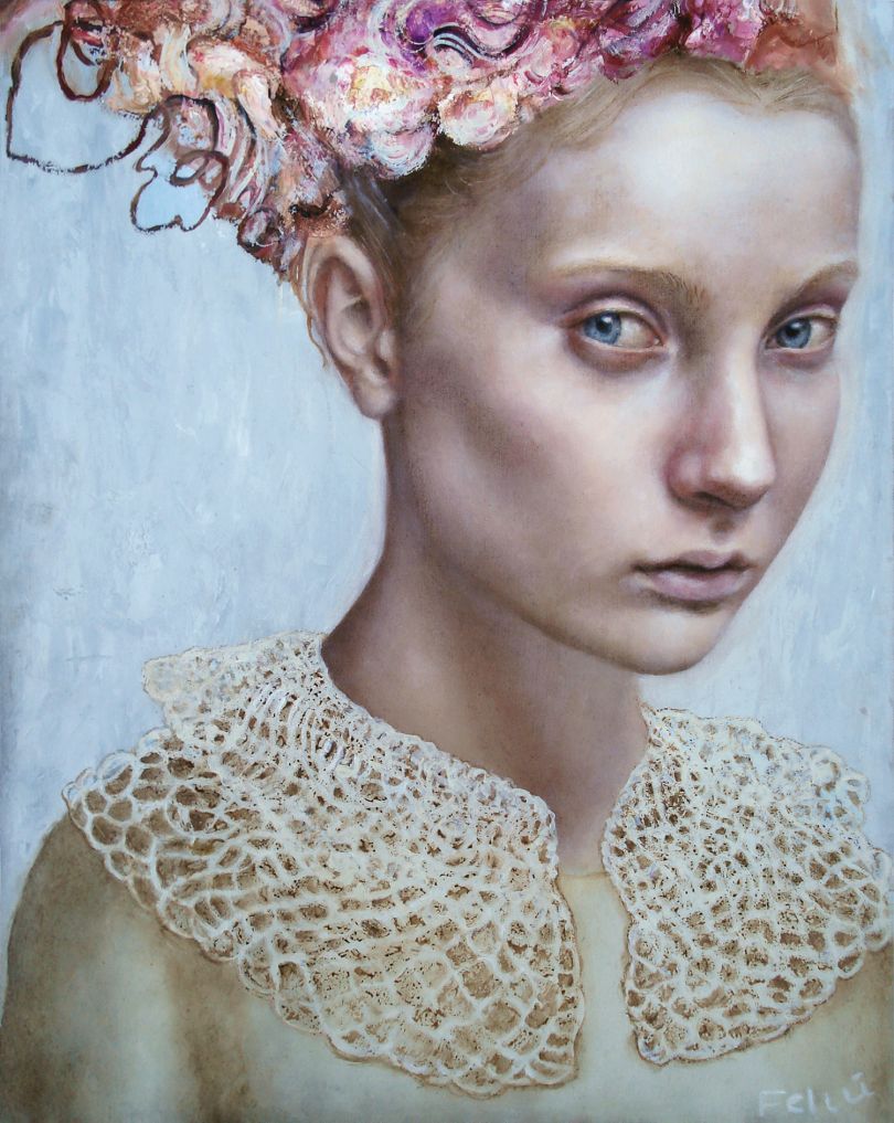 Valeria Feliú's thought-provoking oil paintings of women that express ...