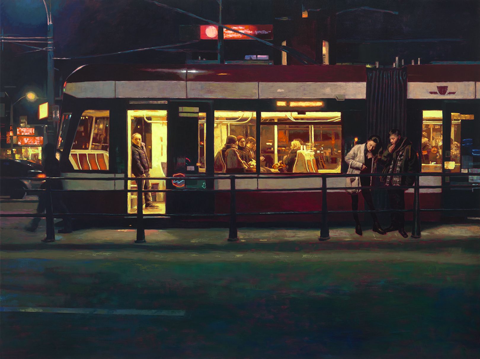 Keita Morimoto's Modern Paintings Of Toronto Inspired By Edward Hopper ...